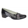 Pantofi dama comozi casual din piele naturala negru color P28XN